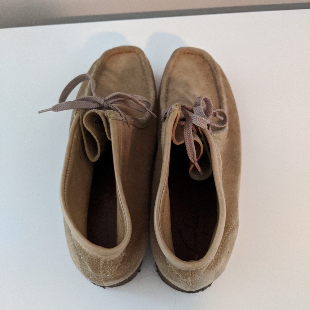 Clarks Wallabee boots